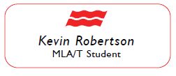 NAMETAG - MLA/T STUDENT