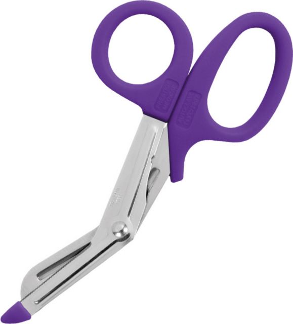 5.5IN NURSE UTILITY SCISSOR-SLIDE PACK-PURPLE