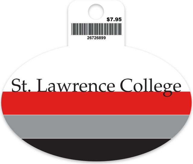 St. Lawrence College Kingston Washable Sticker