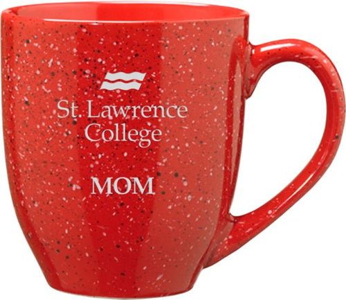 St. Lawrence College Kingston Mom 16 oz. Speckled Mug
